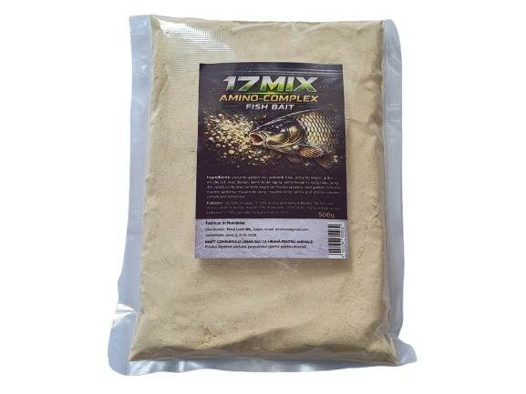 17 Mix Amino Complex 500g aditiv nutritiv aminoacizi liberi boilies pva friendly