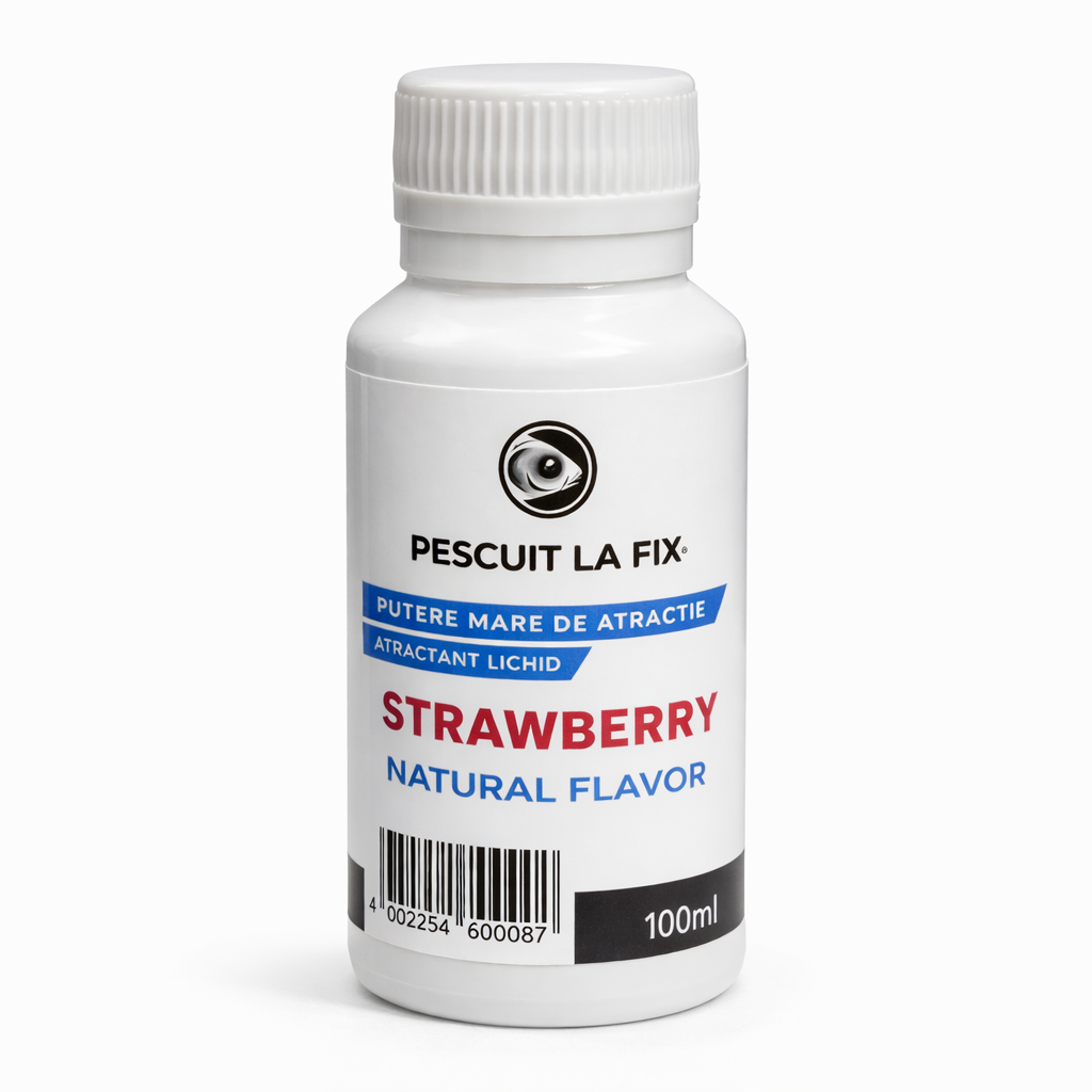 Aroma Naturala Capsuni 100ml - Pescuit la Fix Aroma naturala de capsuni 100ml strawberry natural flavor nade crap