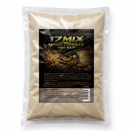 17 Mix Amino Complex 500g aditiv nutritiv aminoacizi liberi boilies pva friendly