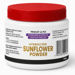 Hidrolizat pudra de floarea soarelui 100g atractant natural aminoacizi pescuit crap